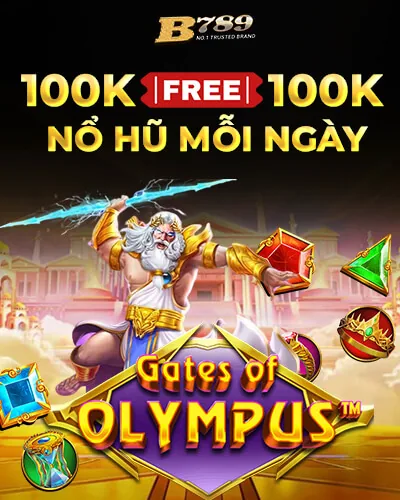 Giải đấu slot Gates of Olympus B789
